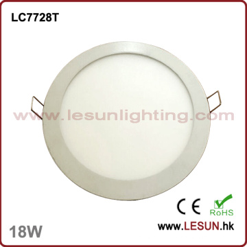 Luz de painel recessed redonda do diodo emissor de luz 18W (LC7728T)